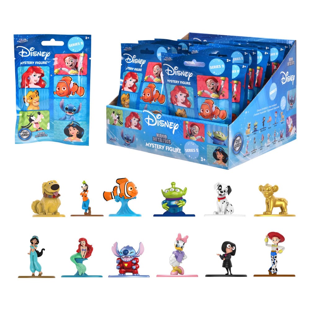 Disney Nano Metalfigs Diecast Mini Actionfigurer Display 4 cm (24)