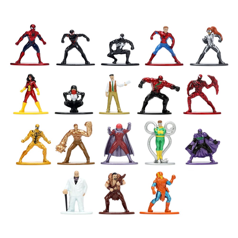 Marvel Nano Metalfigs Diecast Mini Actionfigurer 18-Pack Wave 8 4 cm