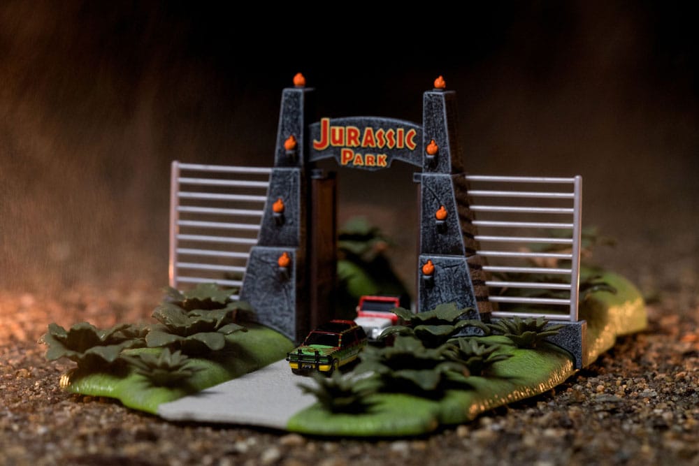 Jurassic World Nano Metalfigs Nano Scene The Gate