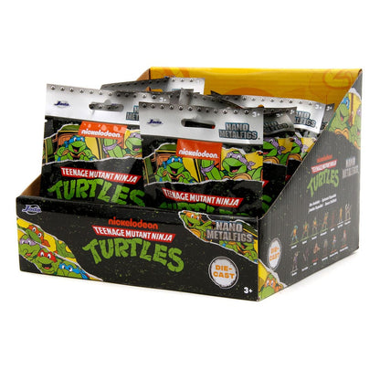 Teenage Mutant Ninja Turtles Nano Metalfigs Diecast Mini Actionfigurer 4 cm Assortment Wave 1 (24)