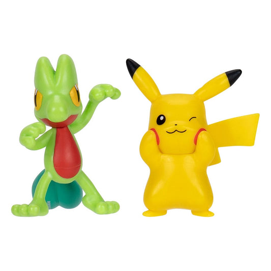 Pokemon First Partner Battle Figur Set Figur 2-Pack Treecko & Pikachu #8