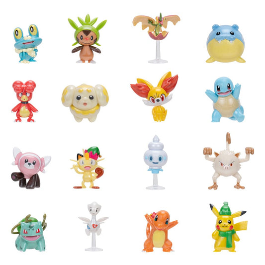 Pokemon Battle Figur Julkalender / Adventskalender Holiday 2024 *Version DE/FR/NL*