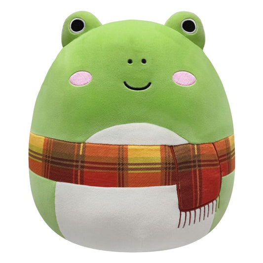 Squishmallows Gosedjur Frog Wendy with Halsduk  30 cm