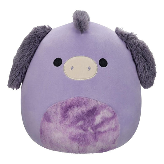 Squishmallows Gosedjur Purple Donkey with Tie-Dye Belly Deacon 30 cm