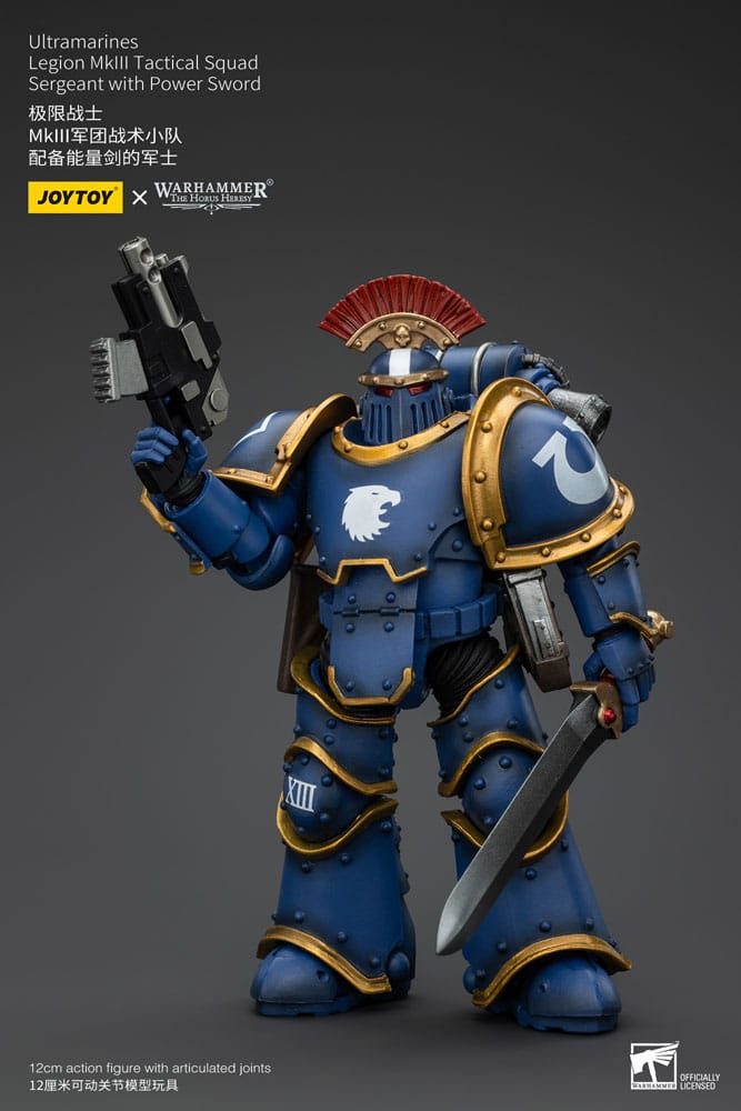 Warhammer The Horus Heresy Ultramarines MKIII Sergant Actionfigur