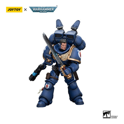 Warhammer 40k Action Figur 1/18 Ultramarines Jump Pack Intercessors Sergeant