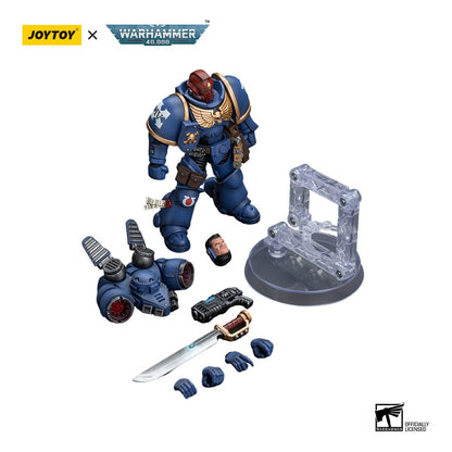 Warhammer 40k Action Figur 1/18 Ultramarines Jump Pack Intercessors Sergeant