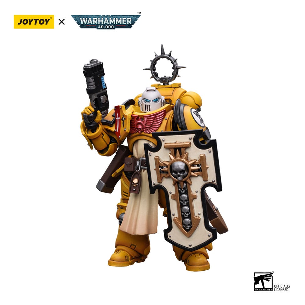 Warhammer 40k Actionfigur 1/18 Primaris Space Marines Imperial Fists Bladeguard Veteran 12 cm