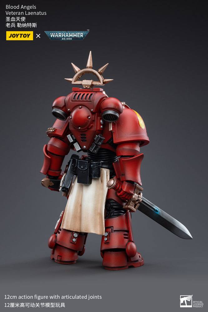 Warhammer 40k Actionfigur 1/18 Blood Angels Veteran Laenatus