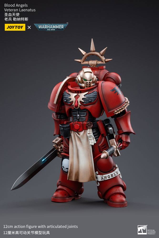 Warhammer 40k Actionfigur 1/18 Blood Angels Veteran Laenatus