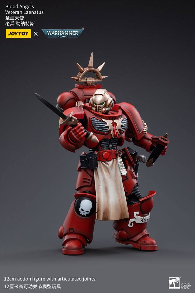 Warhammer 40k Actionfigur 1/18 Blood Angels Veteran Laenatus