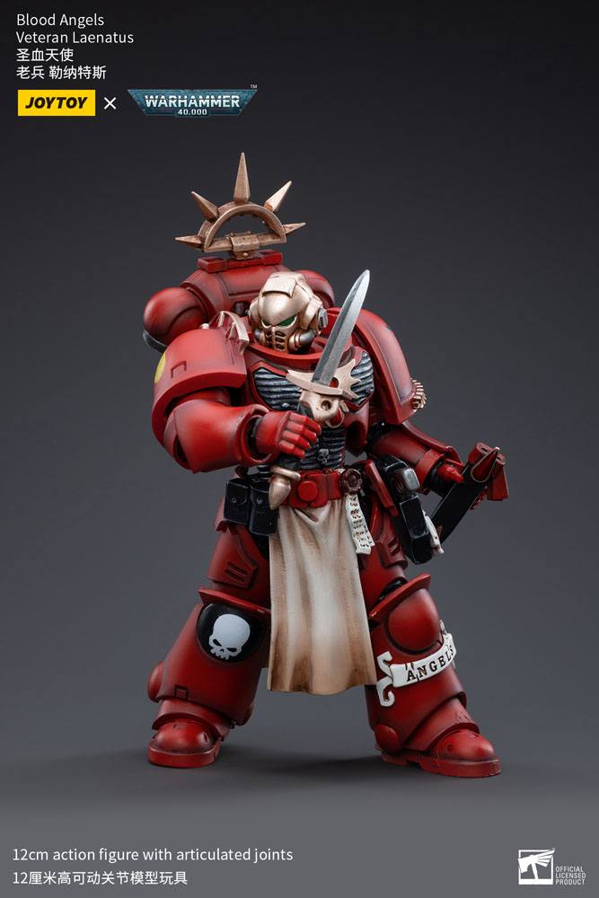 Warhammer 40k Actionfigur 1/18 Blood Angels Veteran Laenatus