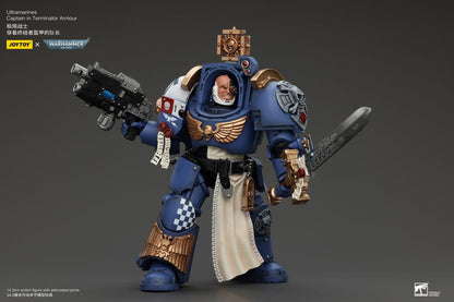 Warhammer 40k Ultramarines Captain Action Figure 14 cm