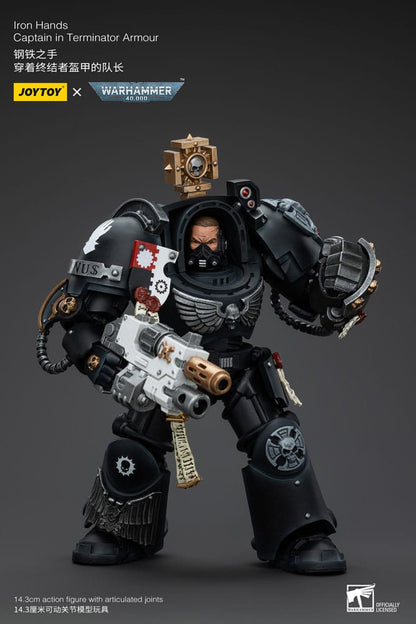 Warhammer 40k Actionfigur 1/18 Iron Hands Captain