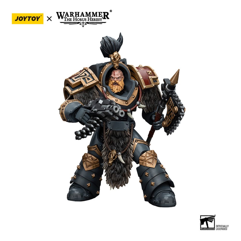 Warhammer The Horus Heresy 1/18 Space Wolves Varagyr Wolf Guard Figur