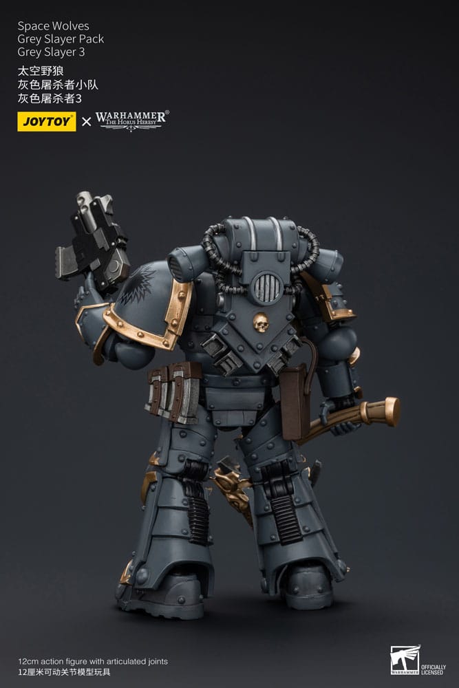 Warhammer Horus Heresy 1/18 Space Wolves Grey Slayer Actionfigur