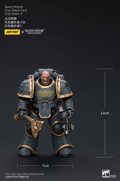 Warhammer Horus Heresy 1/18 Space Wolves Grey Slayer Actionfigur