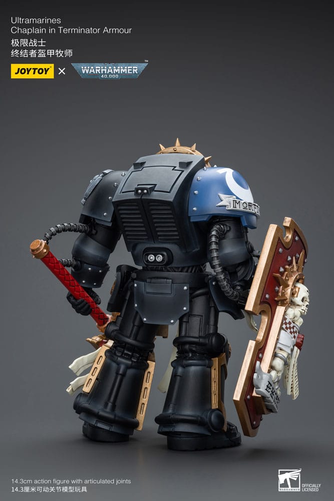 Warhammer 40k Actionfigur 1/18 Ultramarines Chaplain