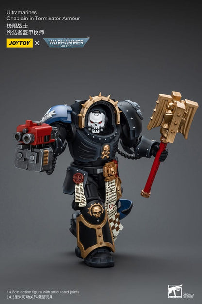 Warhammer 40k Actionfigur 1/18 Ultramarines Chaplain