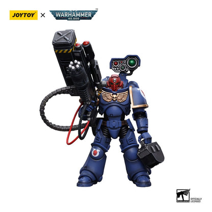 Warhammer 40k Actionfigur 1/18 Ultramarines Desolation Sergeant with Vengor Launcher 12 cm