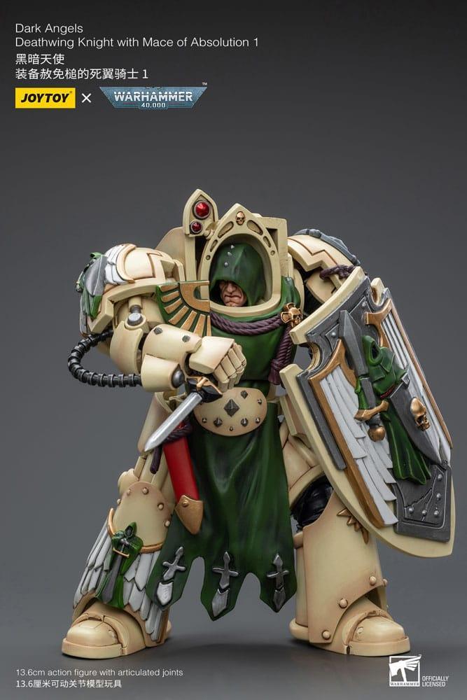 Warhammer 40k Actionfigur 1/18 Dark Angels Deathwing Knight with Mace of Absolution 1 12 cm