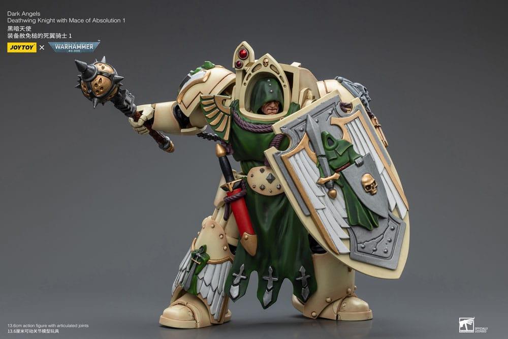 Warhammer 40k Actionfigur 1/18 Dark Angels Deathwing Knight with Mace of Absolution 1 12 cm