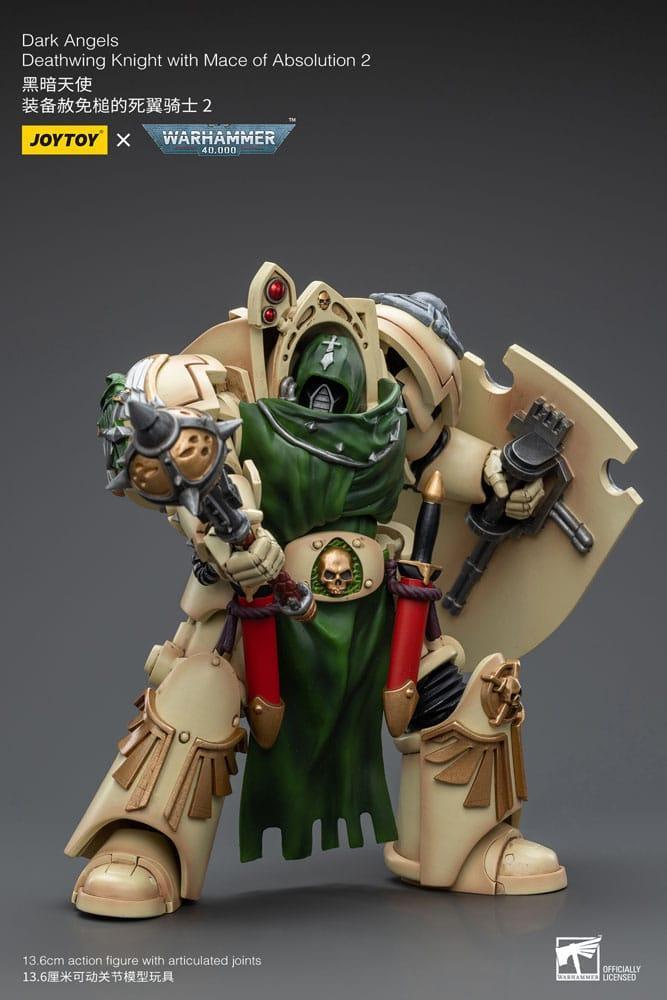 Warhammer 40k Actionfigur 1/18 Dark Angels Deathwing Knight with Mace of Absolution 2 12 cm