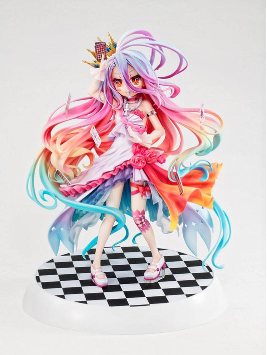 No Game No Life Staty 1/7 Shiro Klänning Ver. 24 cm