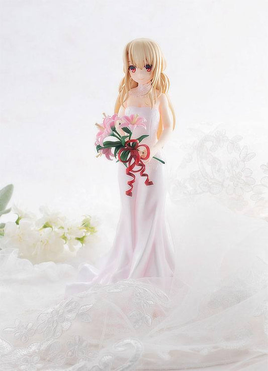 Fate/kaleid liner Prisma Illya PVC Staty 1/7 Illyasviel von Einzbern: Wedding Klänning Ver. 21 cm