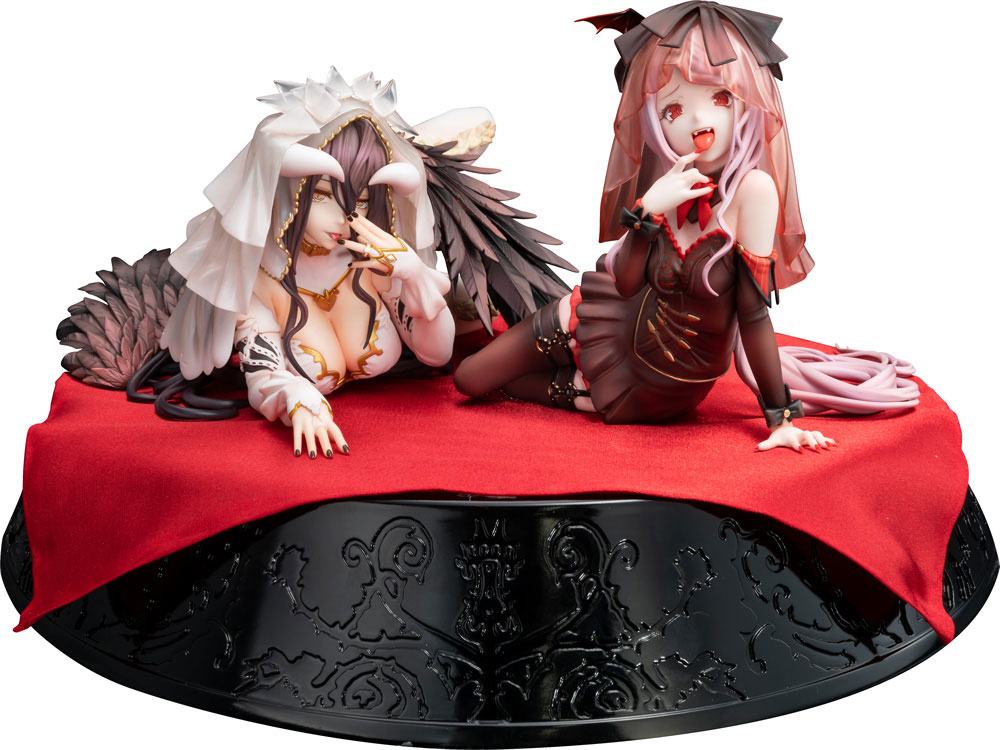 Overlord IV PVC Statys 1/7 Albedo & Shalltear: Bride Ver. 9 - 11 cm