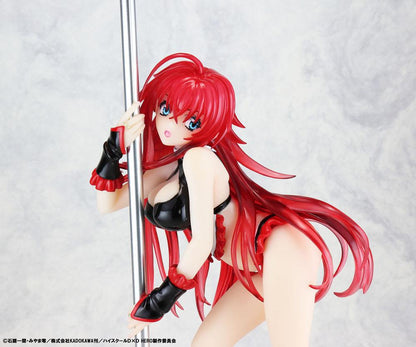 High School DxD Rias Gremory Staty 1/7 Pole Dance Svart 20 cm