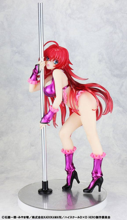 High School DxD Rias Gremory 1/7 Statue - Pole Dance Ver. 20 cm