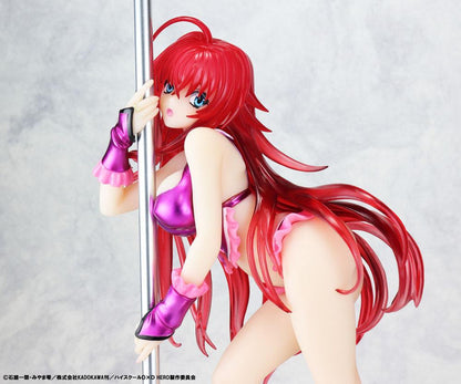 High School DxD Rias Gremory 1/7 Statue - Pole Dance Ver. 20 cm