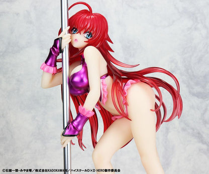 High School DxD Rias Gremory 1/7 Statue - Pole Dance Ver. 20 cm