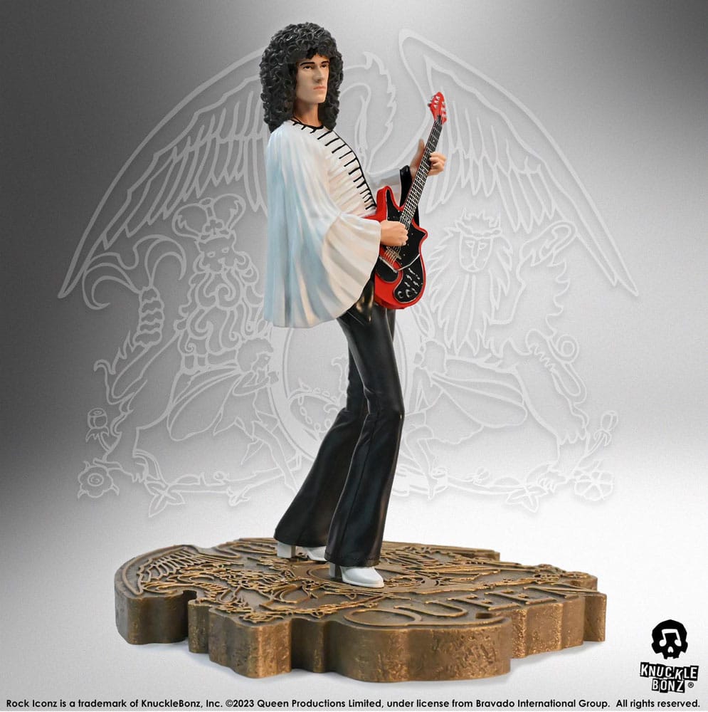 Queen Rock Iconz Staty Brian May II (Sheer Heart Attack Era) 23 cm