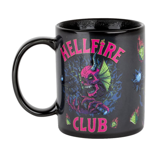 Stranger Things Heat Change Mugg Hellfire Club 320 ml