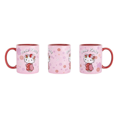 Sanrio Heat Change Mug Hello Kitty Kimono 320 ml