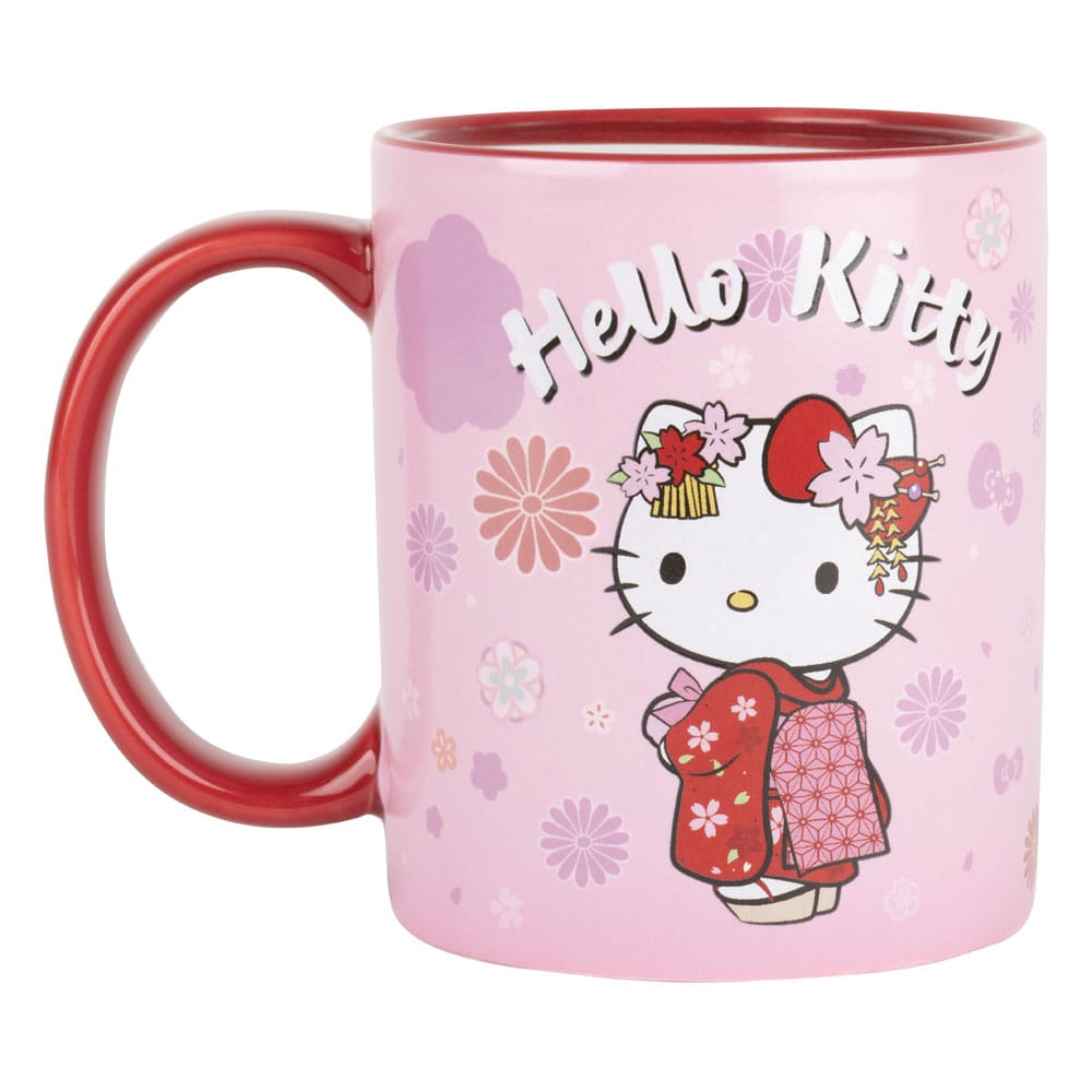 Sanrio Heat Change Mug Hello Kitty Kimono 320 ml