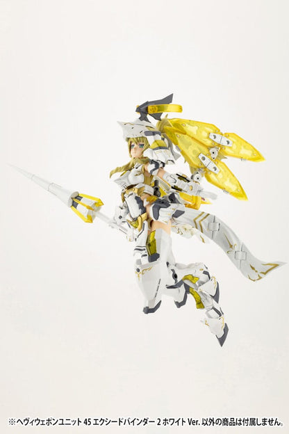 Kotobukiya M.S.G. Model Kit Accesoory Set Heavy Weapon Unit 45 Exceed Binder 2 White Ver.