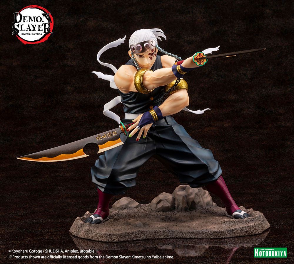 Demon Slayer: Kimetsu no Yaiba ARTFXJ Staty 1/8 Tengen Uzui Regular Edition 23 cm