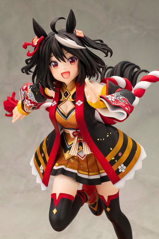 Uma Musume Pretty Derby PVC Staty 1/7 Outrunning the Encroaching Heat Kitasan Black 30 cm