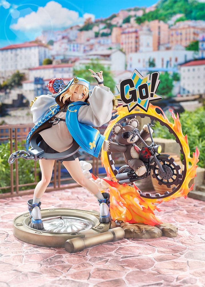 Guilty Gear Strive PVC Staty 1/7 Bridget with Return of the Killing Machine 24 cm