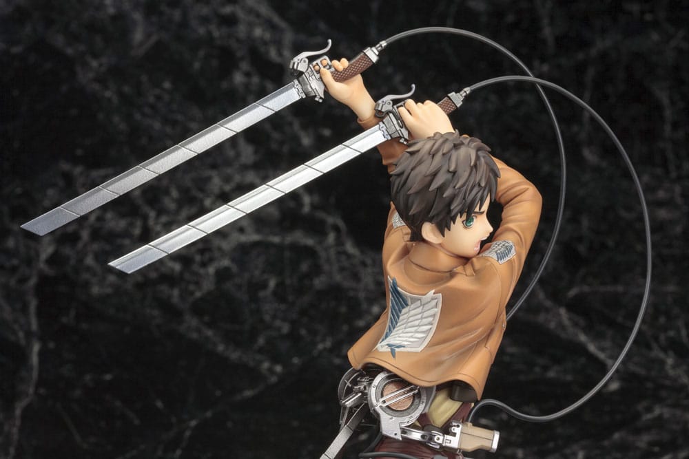 Attack on Titan ARTFXJ Staty 1/8 Eren Yeager Renewal Package Ver. 26 cm