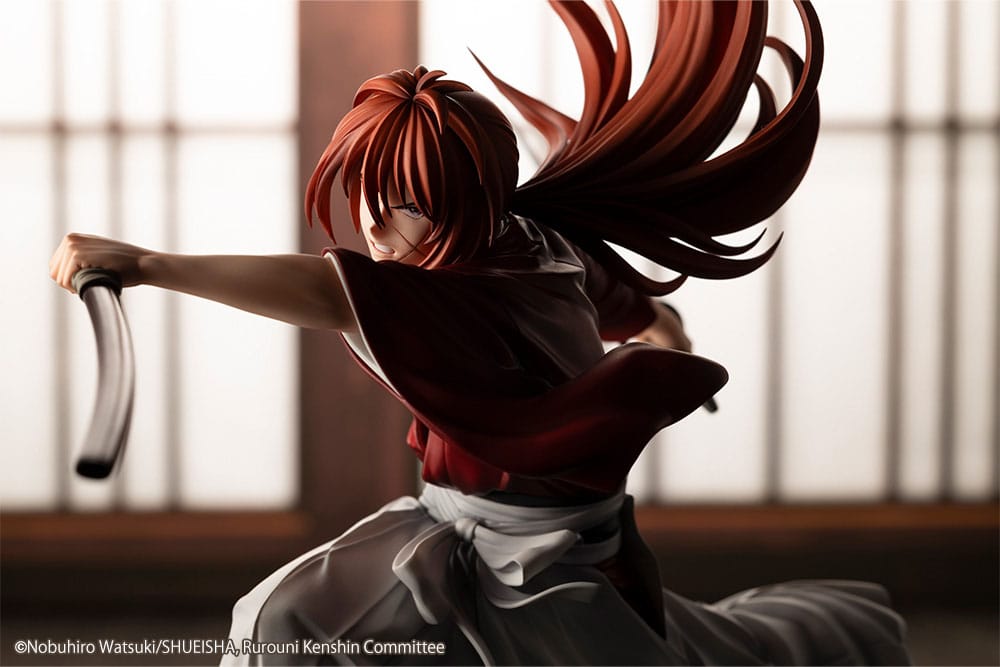 Rurouni Kenshin ARTFXJ Staty 1/8 Kenshin Himura 20 cm