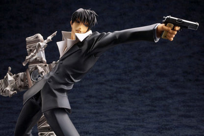 Trigun Badlands Rumble ARTFX J Staty 1/8 Nicholas D. Wolfwood Renewal Package Version 20 cm