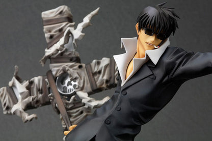 Trigun Badlands Rumble ARTFX J Staty 1/8 Nicholas D. Wolfwood Renewal Package Version 20 cm