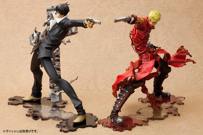 Trigun Badlands Rumble ARTFX J Staty 1/8 Nicholas D. Wolfwood Renewal Package Version 20 cm