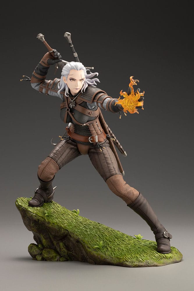 The Witcher Bishoujo PVC Staty 1/7 Geralt 23 cm