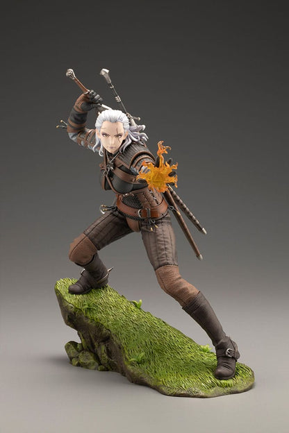 The Witcher Bishoujo PVC Staty 1/7 Geralt 23 cm