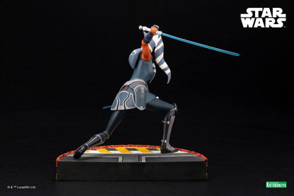 Star Wars The Clone Wars ARTFX PVC Staty 1/7 Ahsoka Tano Escape from the Clones 24 cm